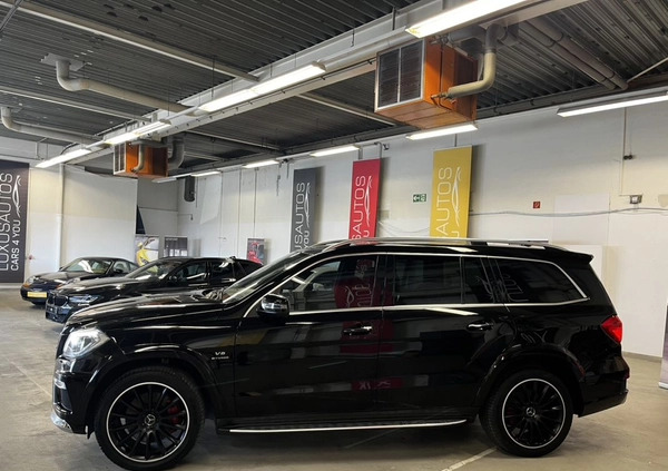 Mercedes-Benz GL cena 209000 przebieg: 82000, rok produkcji 2014 z Lubliniec małe 562